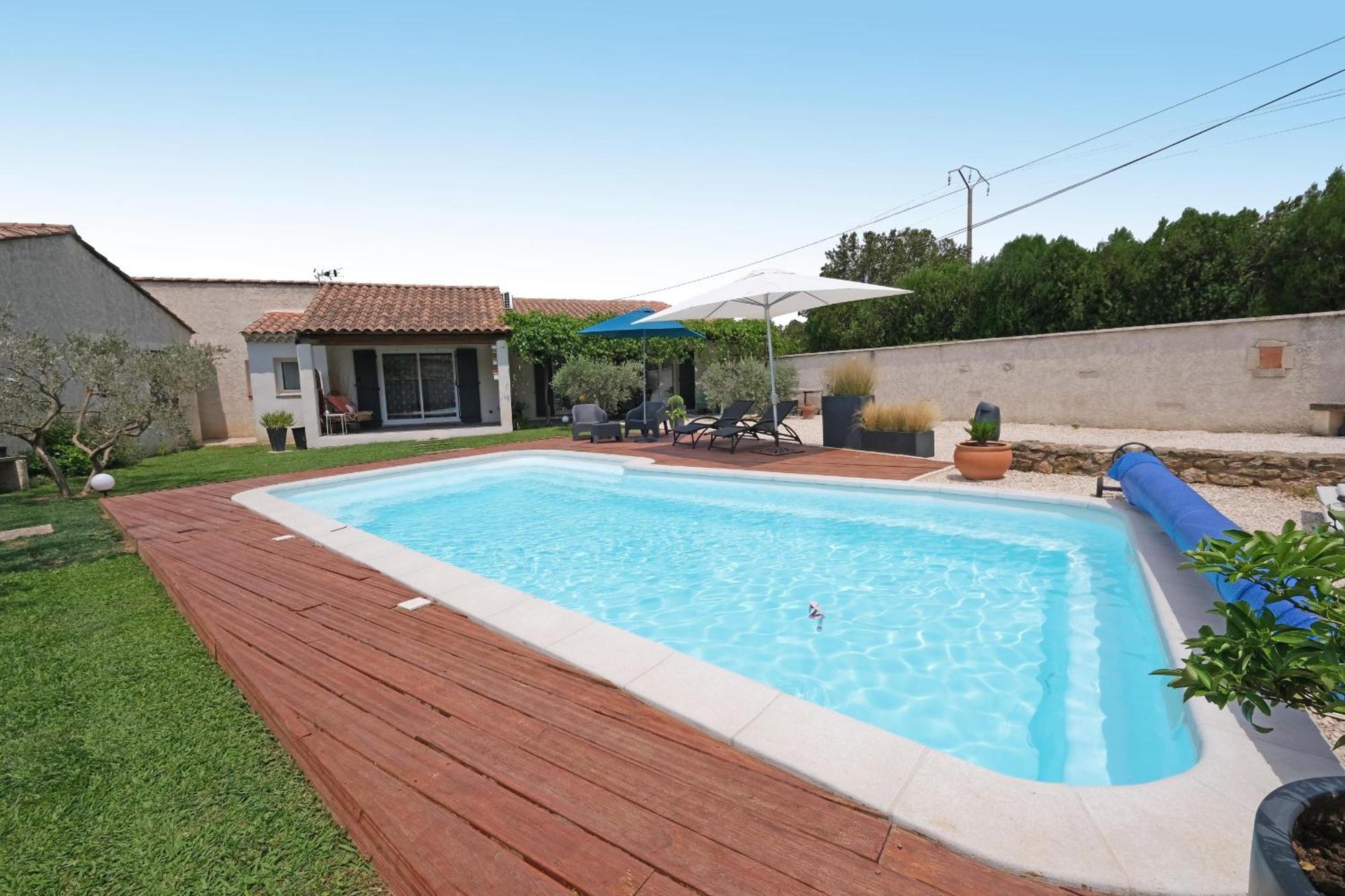 Very Pleasant House With Swimming Pool In Mouries, Near Les Baux De Provence In The Alpilles - 6 People Villa Buitenkant foto